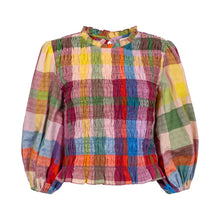 Load image into Gallery viewer, Harbor Plaid Hali Top
