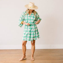 Load image into Gallery viewer, Viridian Tile Pippa Dress Sunshine Tienda