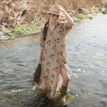 Load image into Gallery viewer, Wavy Stripe Oasis Dress