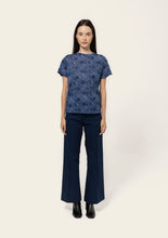 Load image into Gallery viewer, Mika Tee - Blue Ophelia Bel Kazan