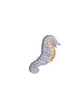 Load image into Gallery viewer, Hand-painted Seahorse Claw Hair Clip Solar Eclipse