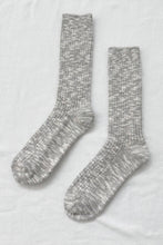 Load image into Gallery viewer, Cottage Socks - oatmeal Le Bon Shoppe