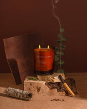 Load image into Gallery viewer, Leather Jacket 2-Wick Candle Brooklyn Candle Studio