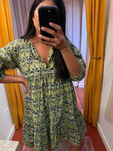 Load image into Gallery viewer, Sage Mini Willow Dress Maelu Designs