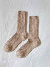Load image into Gallery viewer, Cottage Socks - oatmeal Le Bon Shoppe