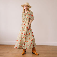 Load image into Gallery viewer, Wavy Stripe Oasis Dress