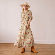 Load image into Gallery viewer, Wavy Stripe Oasis Dress Sunshine Tienda