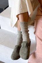 Load image into Gallery viewer, Cottage Socks - oatmeal Le Bon Shoppe