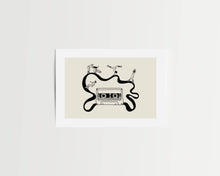 Load image into Gallery viewer, Girls Skate Session, Retro Music Art Print Tumbleweed Design Studio