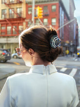 Load image into Gallery viewer, Hand-painted Seashell Claw Hair Clip | Eco-Friendly Solar Eclipse