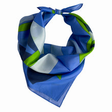 Load image into Gallery viewer, Ride On Scarf | 100% Silk Bandana | Women's Head Scarf Voyager Silk - Silk Scarves