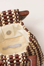 Load image into Gallery viewer, Cocoa Beaded Bag Noonday