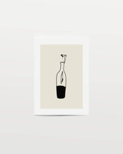 Load image into Gallery viewer, Wine Dive Minimal Modern Art Print Tumbleweed Design Studio