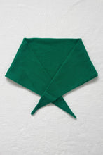 Load image into Gallery viewer, CASHMERE BANDANA - Kelly Green Maelu Designs