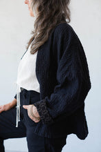 Load image into Gallery viewer, Oona Cardigan - Black Curator