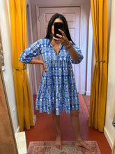 Load image into Gallery viewer, Cornflower Mini Willow Dress Maelu Designs