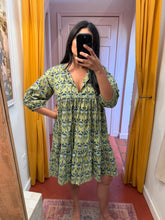 Load image into Gallery viewer, Sage Mini Willow Dress Maelu Designs