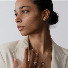 Load image into Gallery viewer, Keeper Studs | Bronze + Mother of Pearl Amanda Hunt