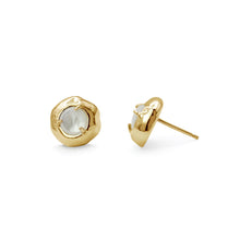 Load image into Gallery viewer, Keeper Studs | Bronze + Mother of Pearl Amanda Hunt