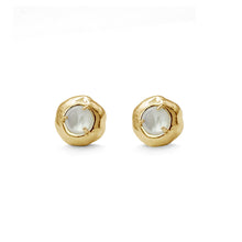 Load image into Gallery viewer, Keeper Studs | Bronze + Mother of Pearl Amanda Hunt