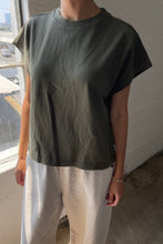 Load image into Gallery viewer, JEANNE TEE - OLIVE Le Bon Shoppe