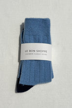Load image into Gallery viewer, CLASSIC CASHMERE SOCKS - BLUEBELL Le Bon Shoppe