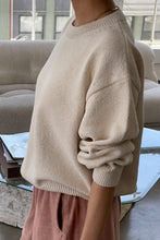 Load image into Gallery viewer, Milo Cotton Sweater - Naturel Le Bon Shoppe