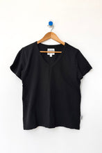Load image into Gallery viewer, Organic Cotton La Vie Tee - True Black Le Bon Shoppe