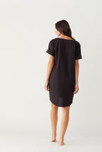 Load image into Gallery viewer, Black Tunic Dress Maelu Designs 
