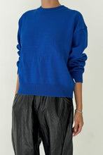 Load image into Gallery viewer, Milo Cotton Sweater - Cobalt Le Bon Shoppe