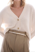 Load image into Gallery viewer, Lexington Belt - Platinum Laurel & Gold
