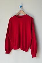 Load image into Gallery viewer, Pointelle Core Sweatshirt - Red Apple Le Bon Shoppe