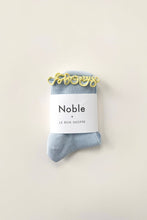 Load image into Gallery viewer, THE PETITE RUFFLED MODAL SOCKS - Baby Blue Le Bon Shoppe