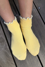 Load image into Gallery viewer, THE PETITE RUFFLED MODAL SOCKS - butter Le Bon Shoppe