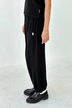 Load image into Gallery viewer, Pointelle Balloon Pants - Black Le Bon Shoppe