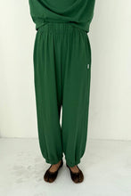 Load image into Gallery viewer, Pointelle Balloon Pants - Moss Green Le Bon Shoppe