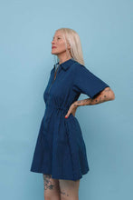 Load image into Gallery viewer, Utility Dress - Rope Stripe Noble