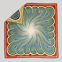 Load image into Gallery viewer, Twofer Silk Scarf Last Chance Textiles Spiral