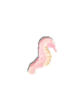 Load image into Gallery viewer, Hand-painted Seahorse Claw Hair Clip Solar Eclipse