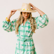 Load image into Gallery viewer, Viridian Tile Pippa Dress Sunshine Tienda