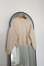 Load image into Gallery viewer, Milo Cotton Sweater - Naturel Le Bon Shoppe 
