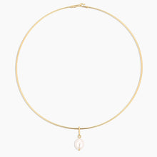 Load image into Gallery viewer, Colette Pearl Choker Necklace THATCH 
