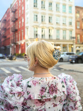 Load image into Gallery viewer, Hand-painted Seashell Claw Hair Clip | Eco-Friendly Solar Eclipse 
