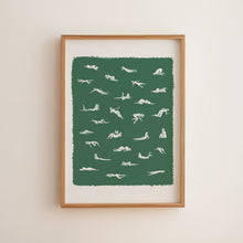 Load image into Gallery viewer, "Ways To Lay In The Grass" Wall Art Print Tumbleweed Design Studio 
