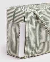 Load image into Gallery viewer, Cloud Carry-on - Sage Stripe Baggu 
