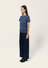 Load image into Gallery viewer, Mika Tee - Blue Ophelia Bel Kazan 
