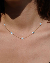 Load image into Gallery viewer, Mini Evil Eye Necklace KOZAKH 
