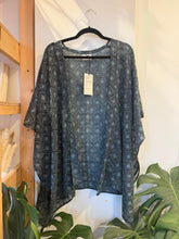 Load image into Gallery viewer, Blue Diamond Duster Cover Up Maelu Designs 
