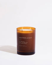 Load image into Gallery viewer, Leather Jacket 2-Wick Candle Brooklyn Candle Studio 
