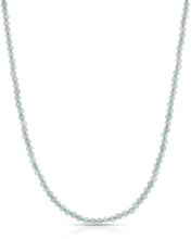 Load image into Gallery viewer, Bradley Necklace KOZAKH Aquamarine Gold 
